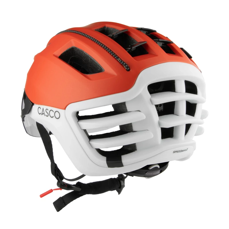 CASCO SPEEDairo kerékpáros sisak - narancs - S - 4