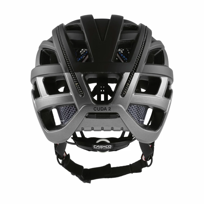 CASCO Cuda 2 kerékpáros sisak - fekete/ezüst - L - 4