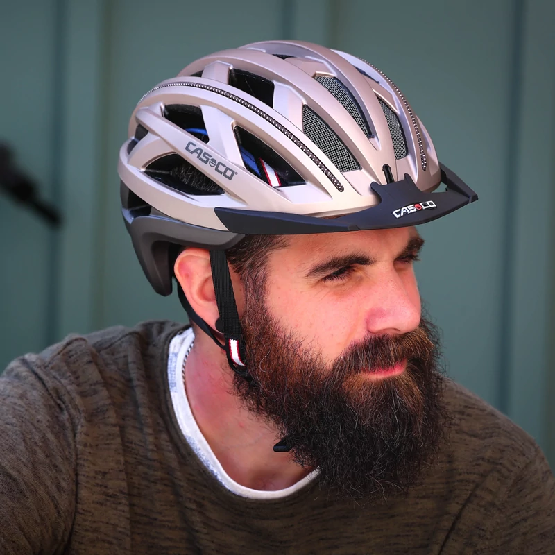 CASCO Cuda 2 kerékpáros sisak - fekete/ezüst - L - 5