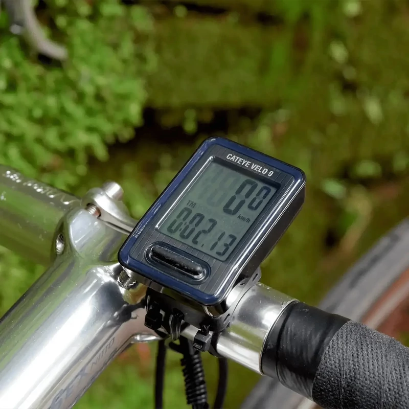 CATEYE Velo 9 vezetékes kerékpár computer - fekete - 3