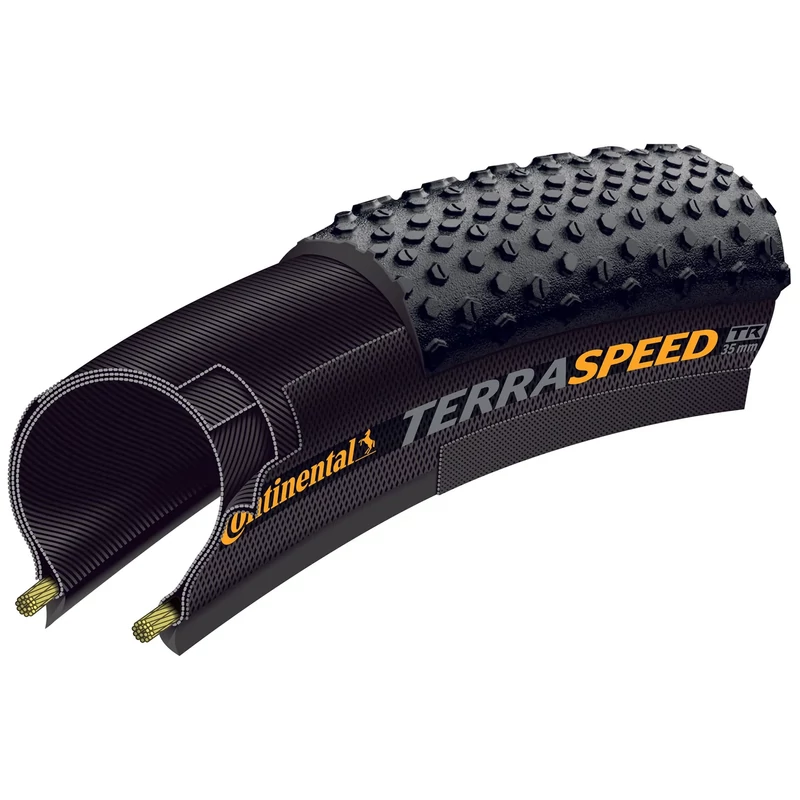 CONTINENTAL Terra Speed kerékpár külső gumi - fekete - 35-584 - 3
