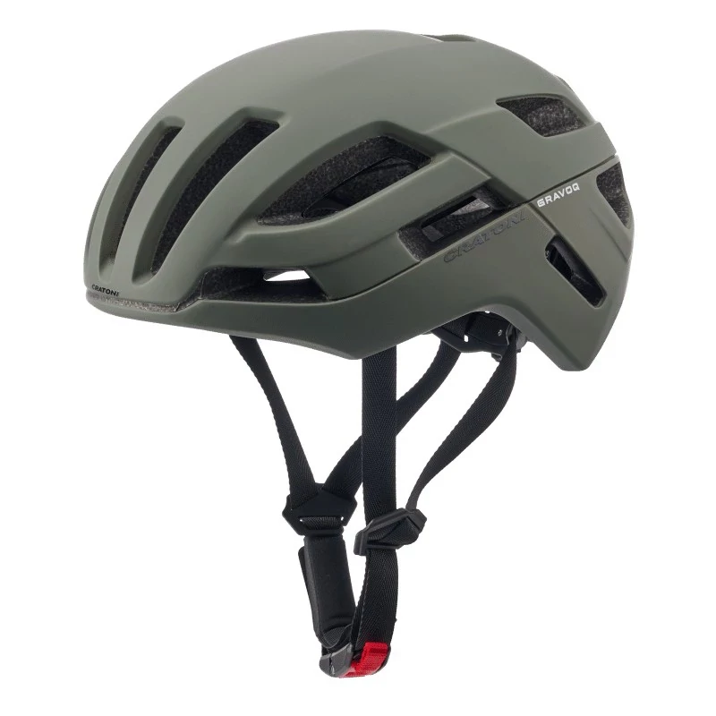 CRATONI Gravoq kerékpáros sisak - khaki - S/M