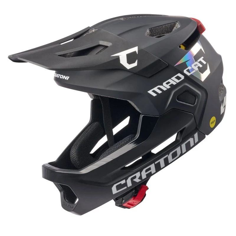 CRATONI Madcat kerékpáros sisak - fekete - S/M