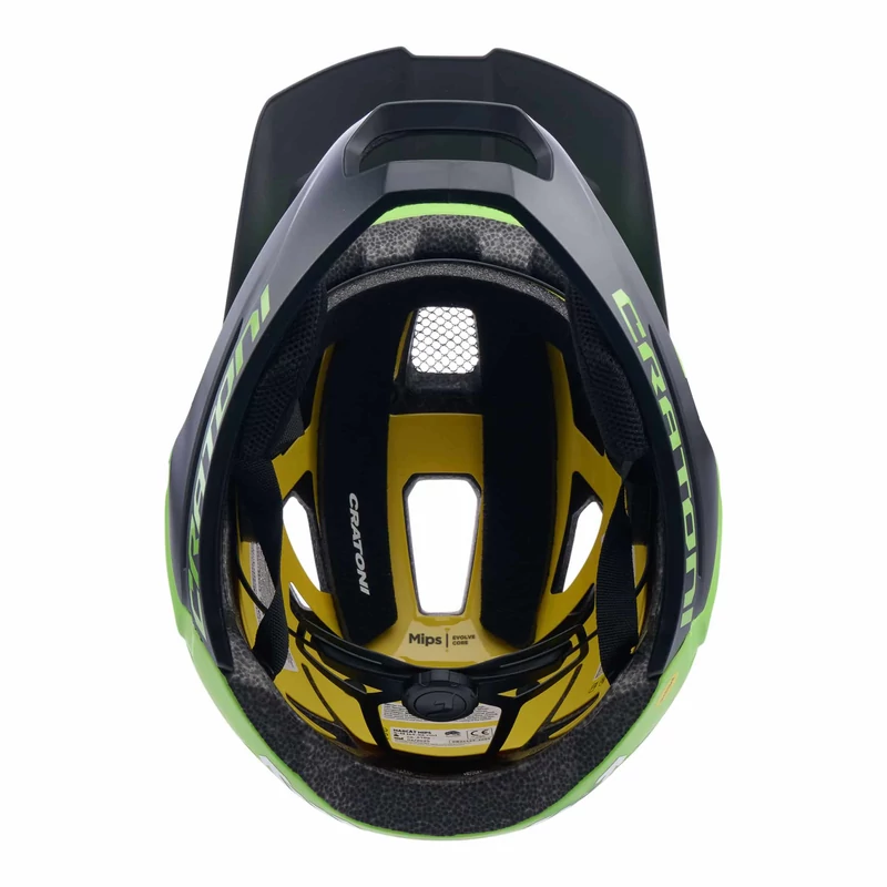 CRATONI Madcat MIPS kerékpáros sisak - lime - S/M - 3