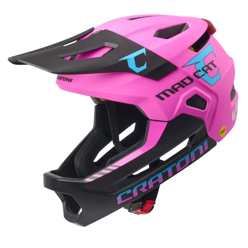 CRATONI Madcat kerékpáros sisak - pink - S/M
