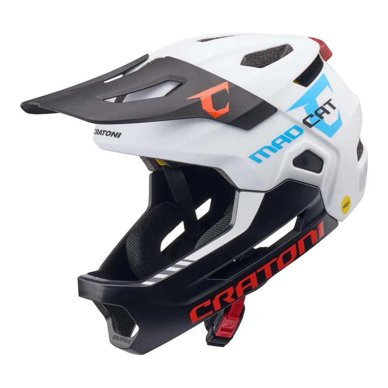 CRATONI Madcat kerékpáros sisak - fehér - S/M