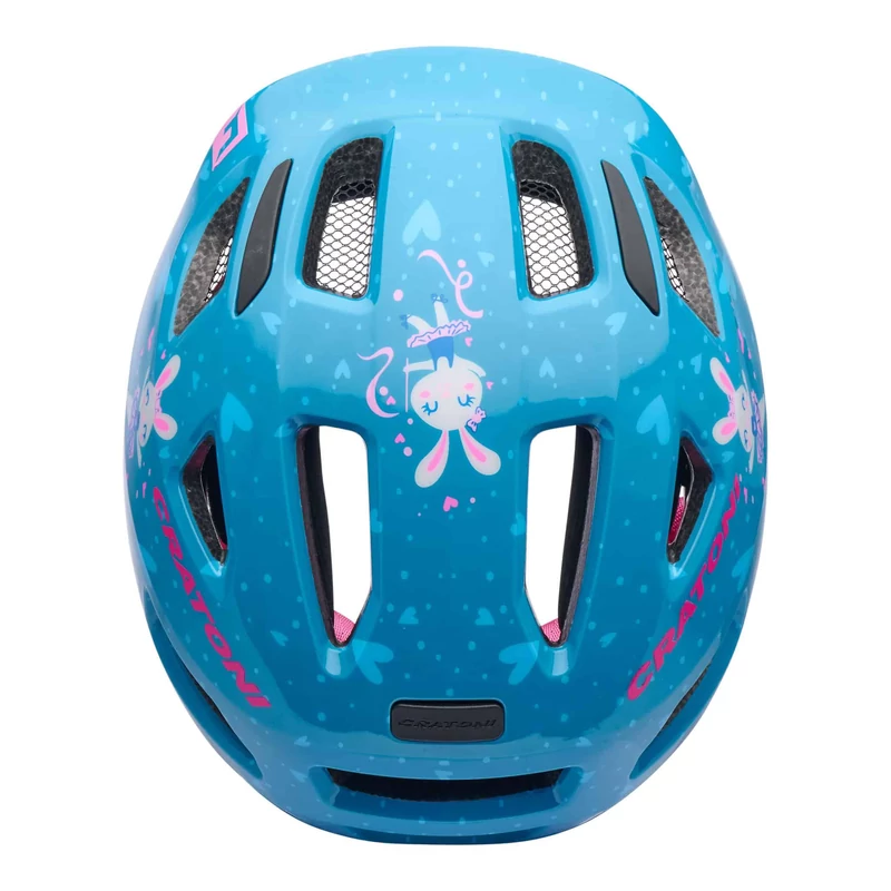 CRATONI Maxster kerékpáros sisak - kék nyúl - XS/S - 4