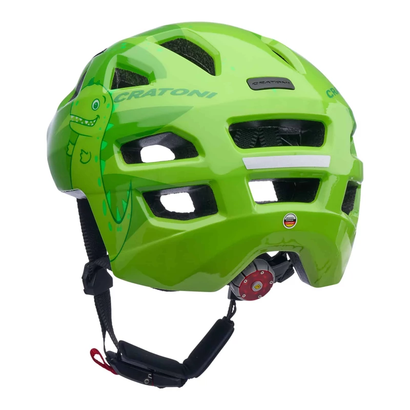 CRATONI Maxster kerékpáros sisak - zöld dínó - XS/S - 2