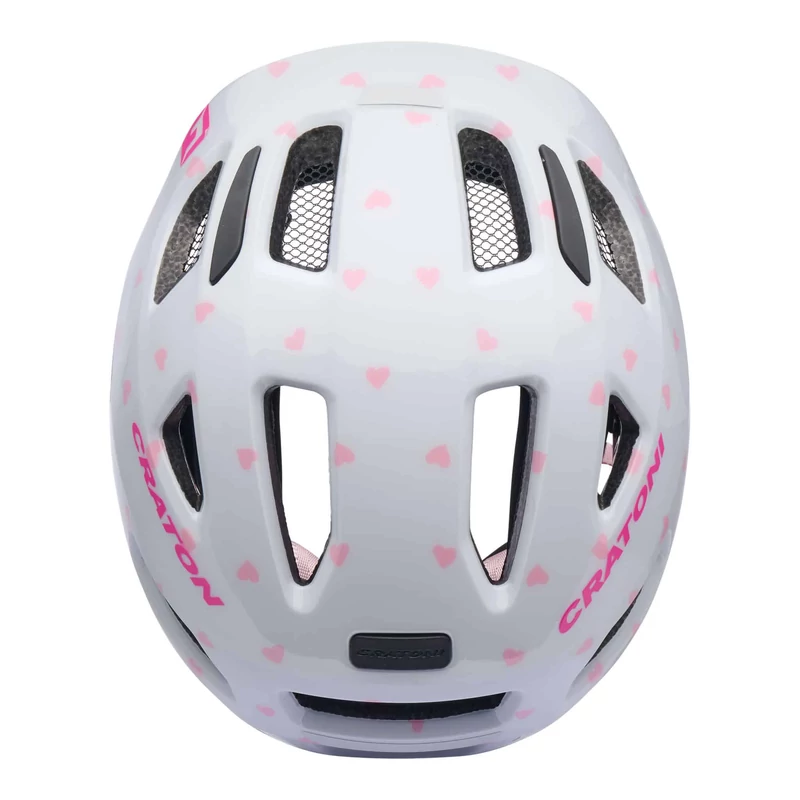 CRATONI Maxster kerékpáros sisak - fehér szíves - XS/S - 4