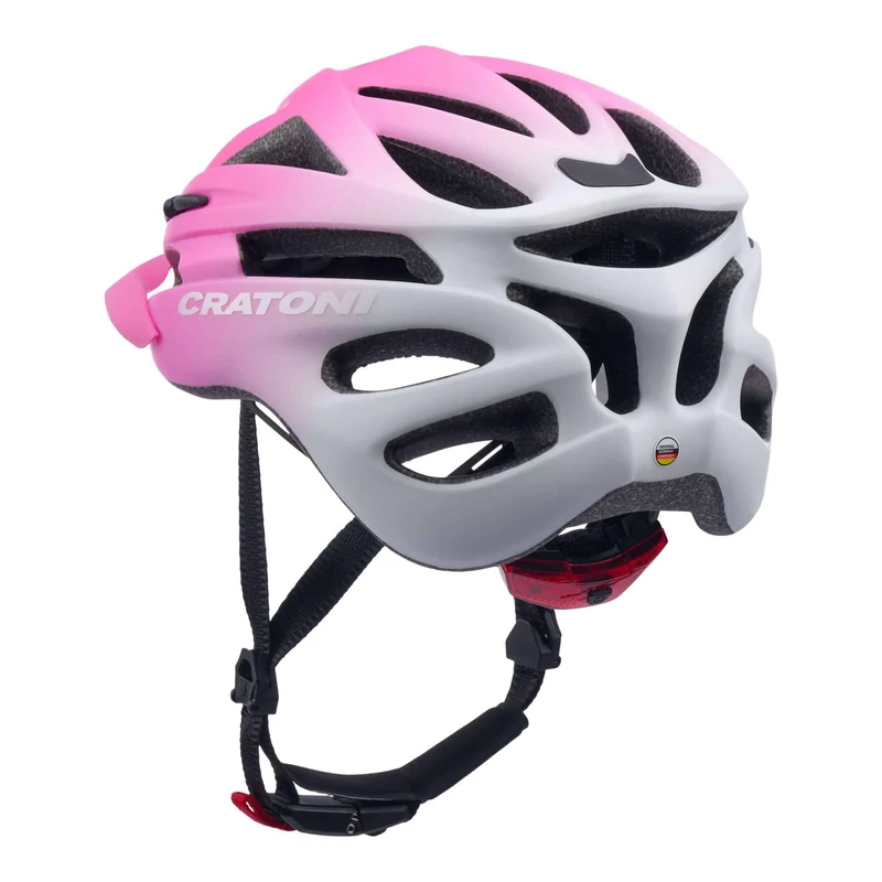 CRATONI Pacer JR. kerékpáros sisak - pink/fehér - XS/S - 2