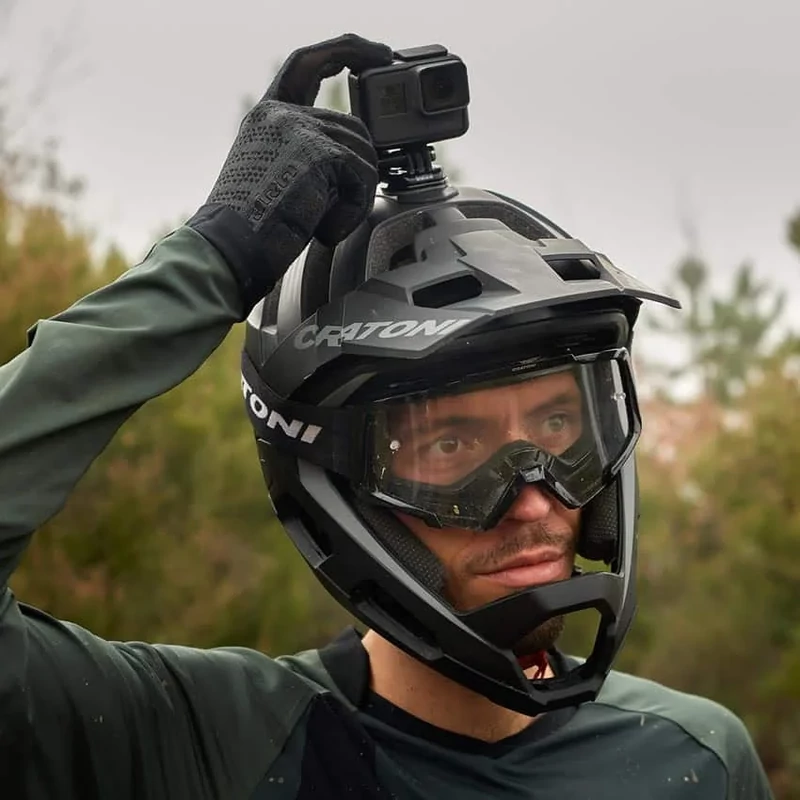 CRATONI Madroc kerékpáros sisak - fekete - S/M - 7