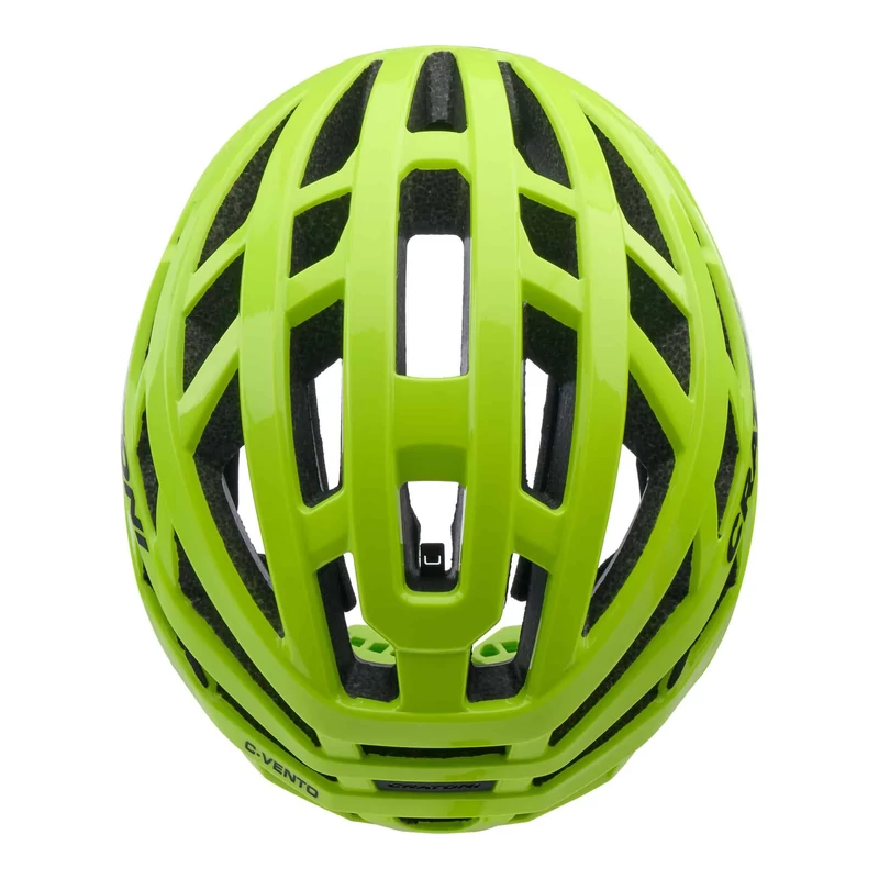 CRATONI C-Vento kerékpáros sisak - neonsárga - S/M - 4