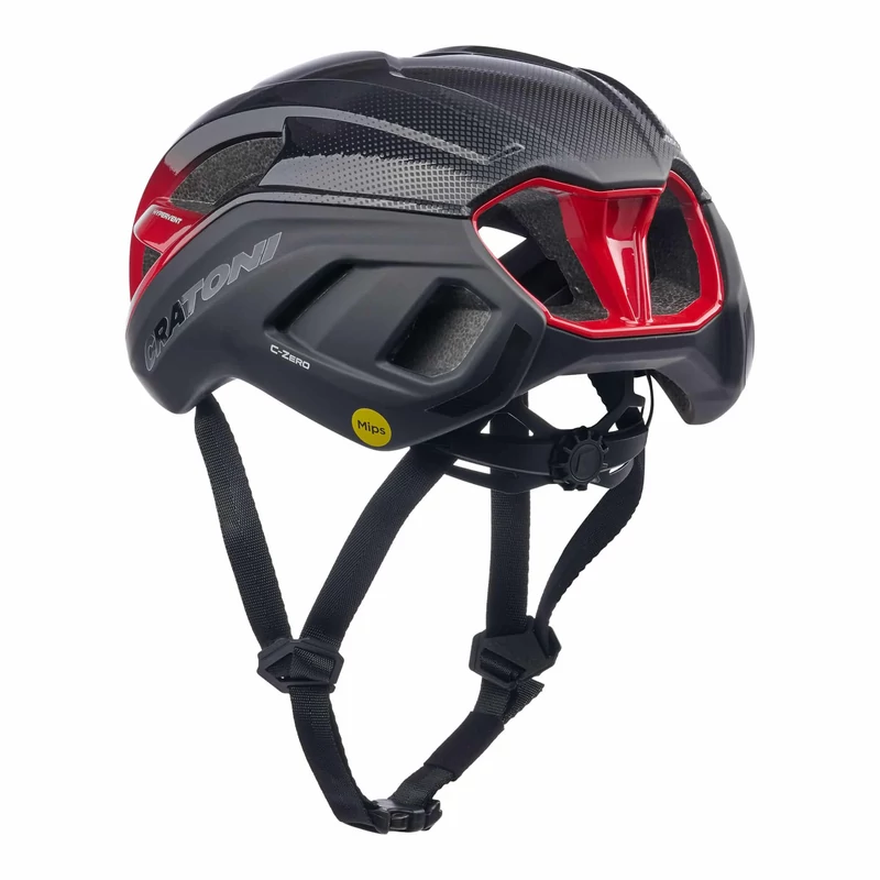 CRATONI C-Zero kerékpáros sisak - fekete/piros - S/M - 2
