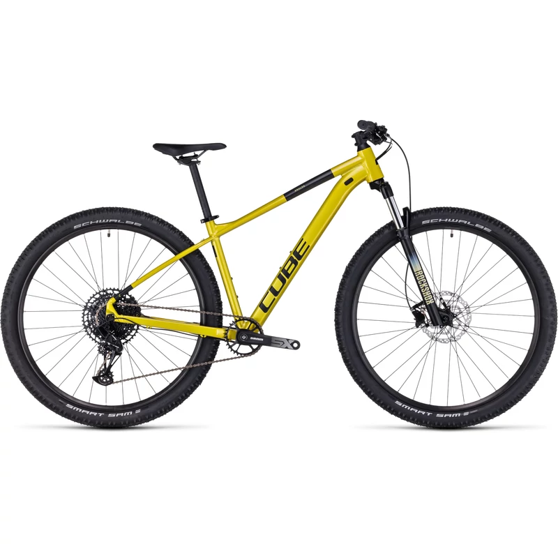 CUBE Analog MTB kerékpár 2023 - lime - 56
