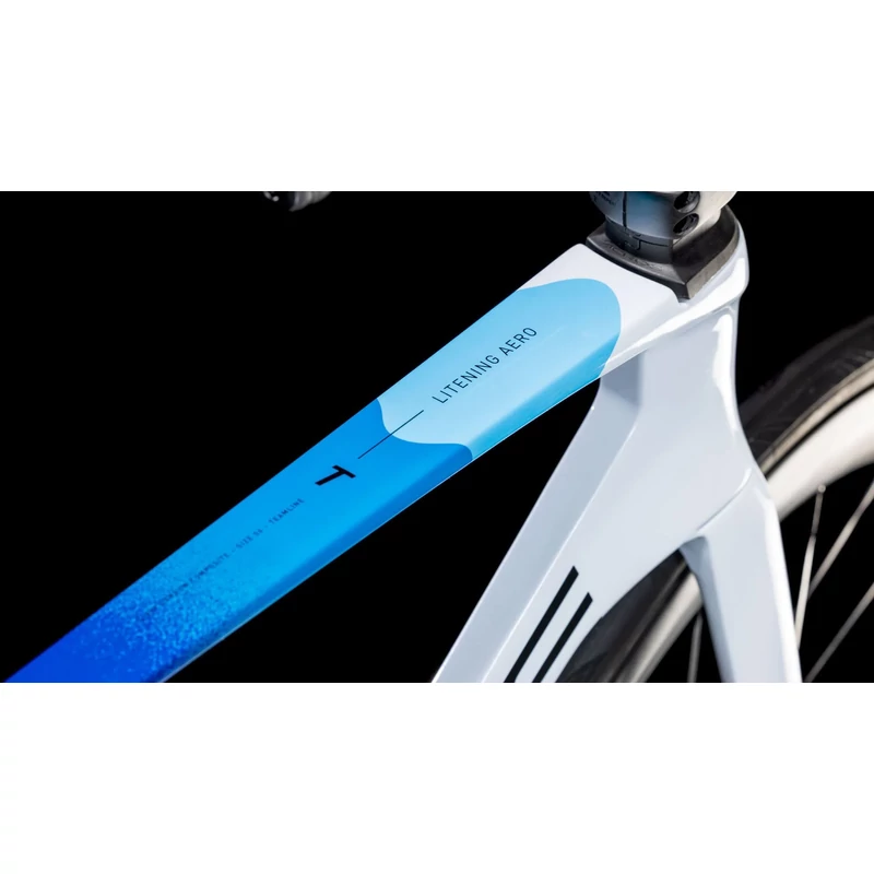 CUBE Litening AERO C:68X SLT országúti kerékpár 2025 - fehér - 52 - 2