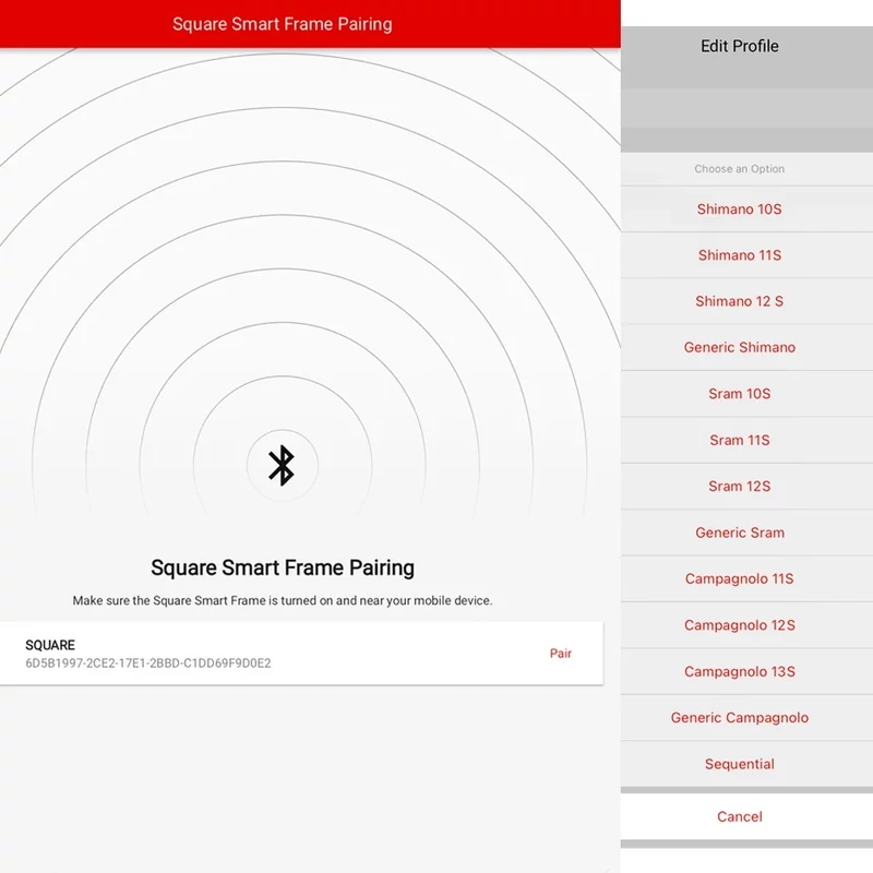 ELITE Square intelligens váz edzőgörgőhöz - 8