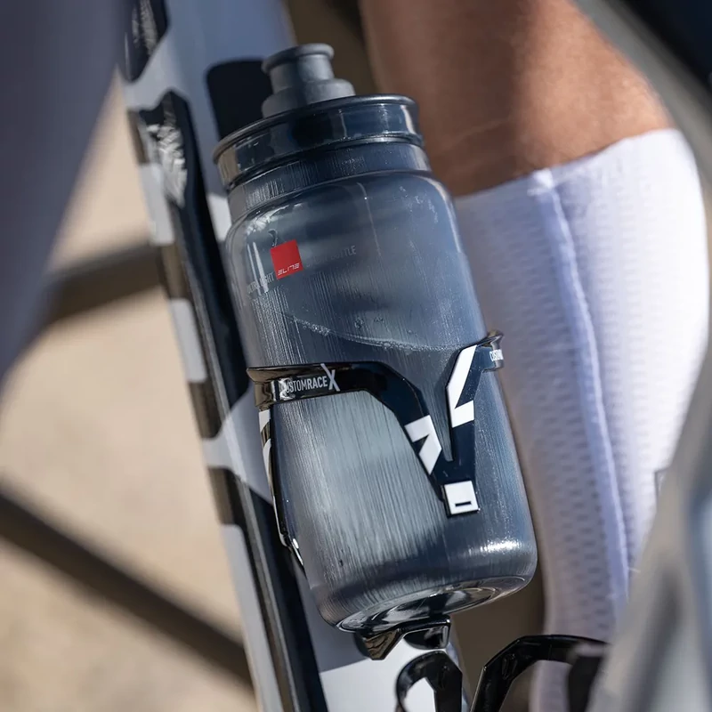 ELITE Fly Tex kerékpáros kulacs - lila - 550 ml - 2