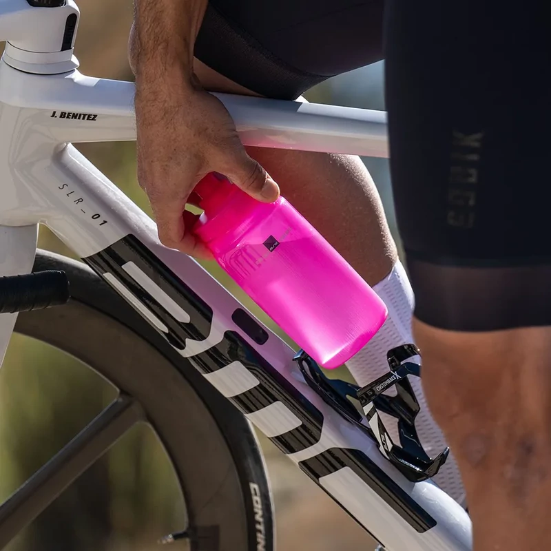 ELITE Fly Tex kerékpáros kulacs - lila - 550 ml - 3