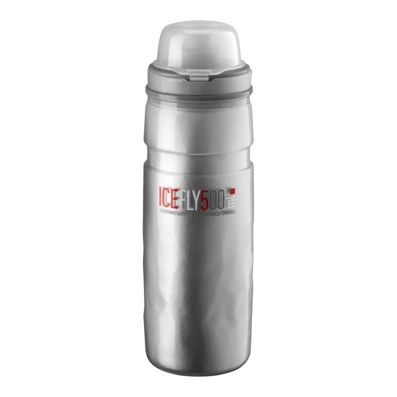 ELITE Ice Fly kerékpáros kulacs - átlátszó - 500 ml