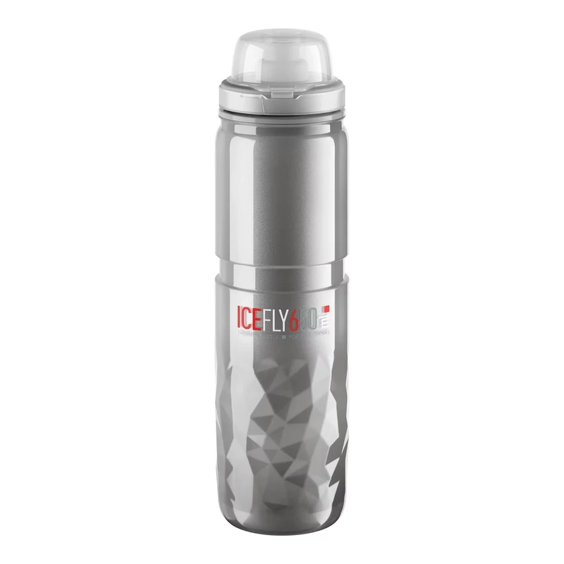 ELITE Ice Fly kerékpáros kulacs - átlátszó - 650 ml