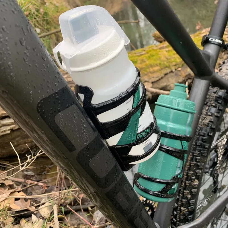 ELITE Jet Green Plus kerékpáros kulacs - átlátszó - 550 ml - 3