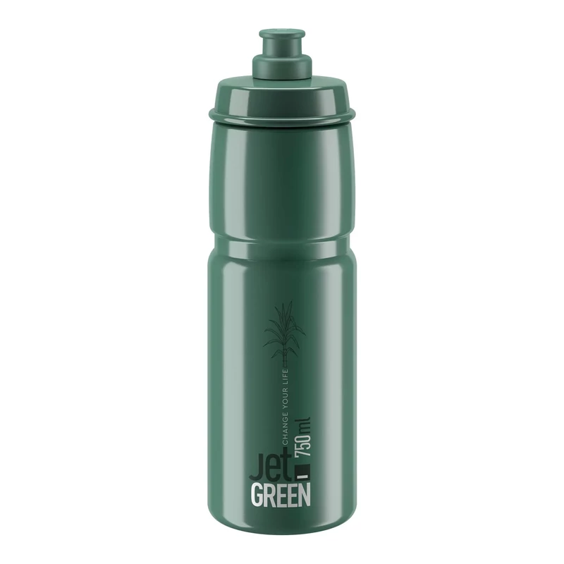 ELITE Jet Green kerékpáros kulacs - opál - 750 ml