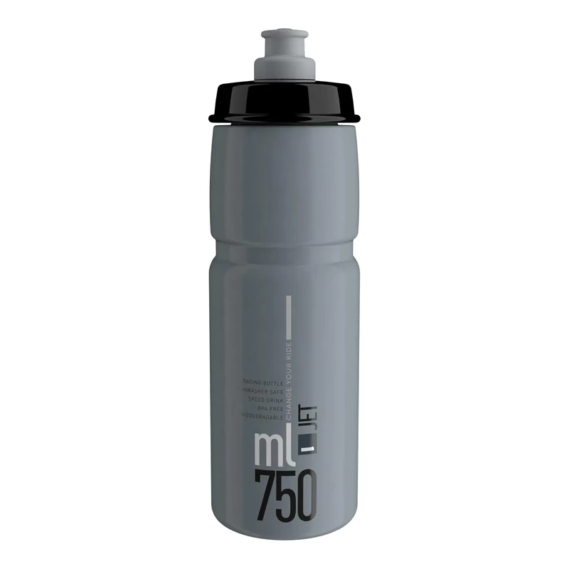 ELITE Jet kerékpáros kulacs - szürke - 750 ml