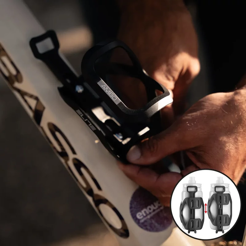 ELITE Ambo kerékpár kulacstartó - fekete - 5