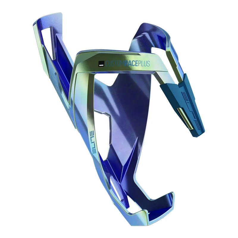 ELITE Custom Race Plus kerékpár kulacstartó - kék/zöld