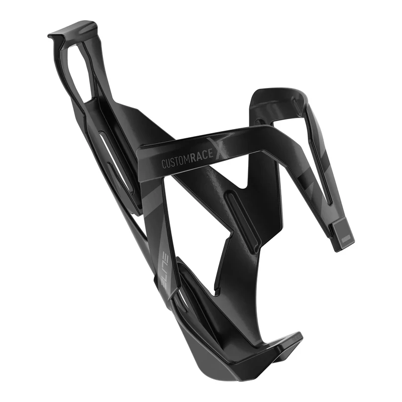 ELITE Custom Race X kerékpár kulacstartó - fényes fekete