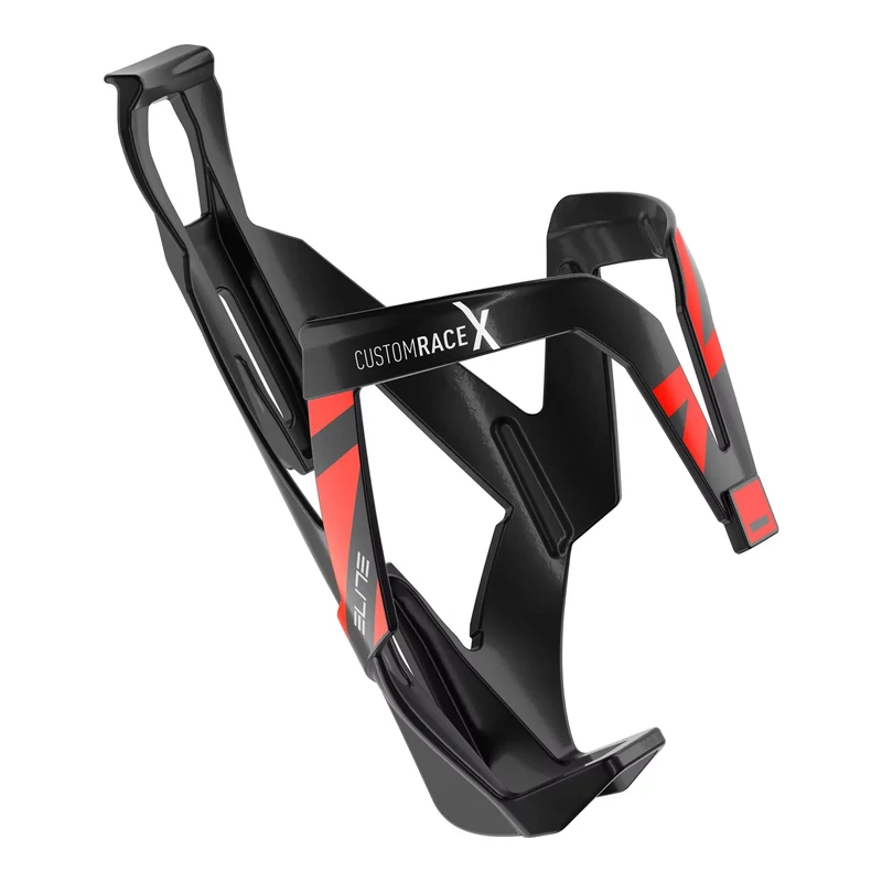 ELITE Custom Race X kerékpár kulacstartó - fekete/piros