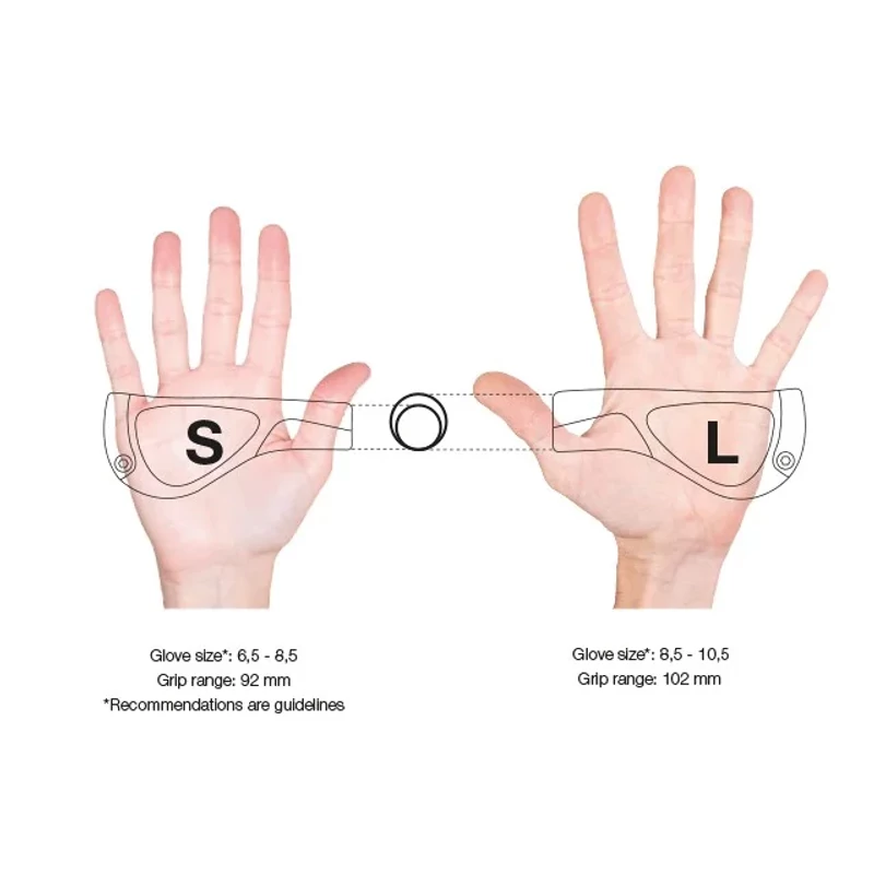 ERGON GP5 Gripshift kerékpár markolat - fekete - S - 4
