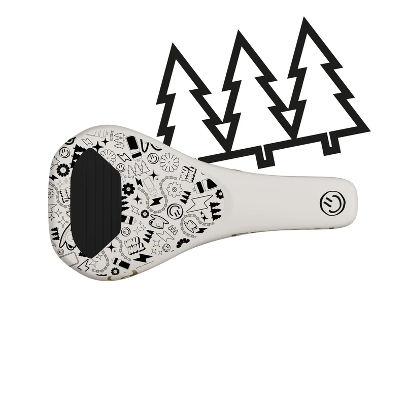 ERGON SM Downhill Comp kerékpár nyereg - fehér/arany - 2