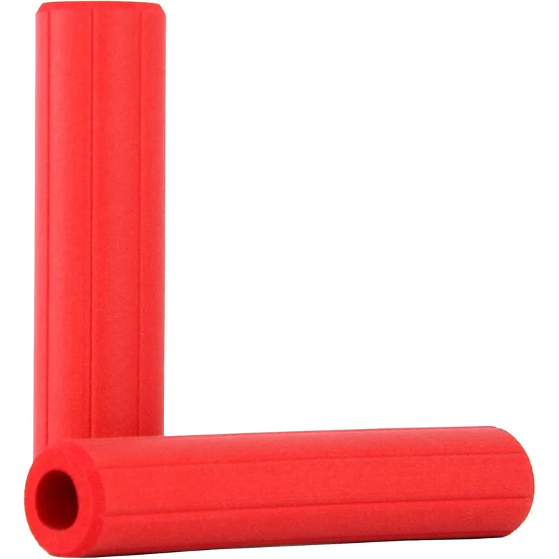 ESI GRIPS Ribbed Chunky kerékpár markolat - piros