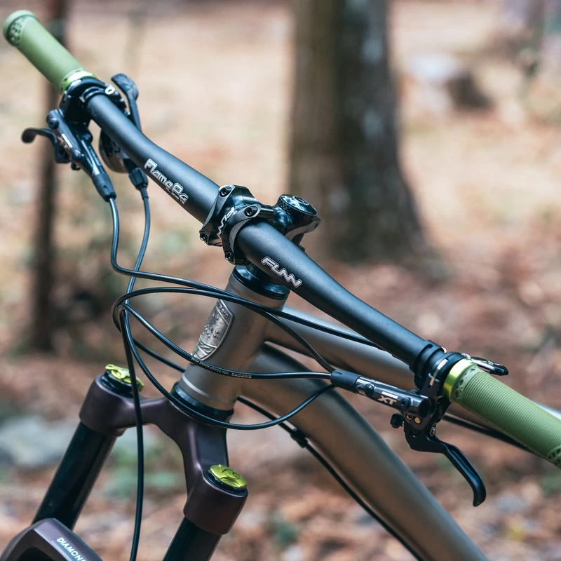 FUNN Flame PG kerékpár kormány - ezüst - 680 mm - 2