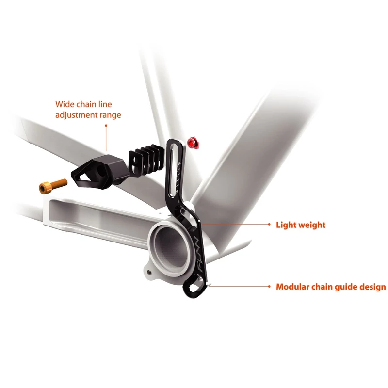 FUNN Zippa Lite ISCG05 kerékpár láncterelő - 3