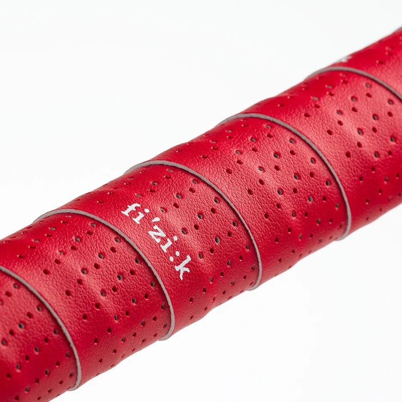 FIZIK Racefeel Classic kormánybandázs - piros - 2