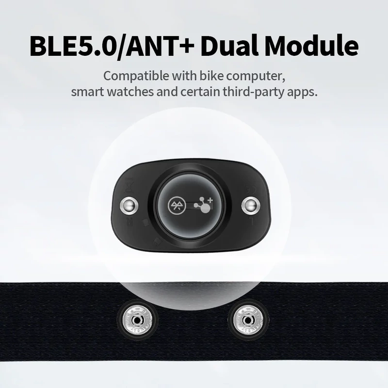 iGPSPORT HR Runner pulzusmérő öv - fehér - 8