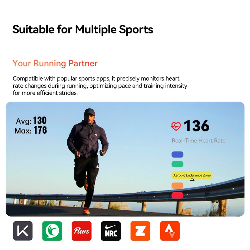 iGPSPORT HR50 kerékpáros pulzusmérő öv - 12