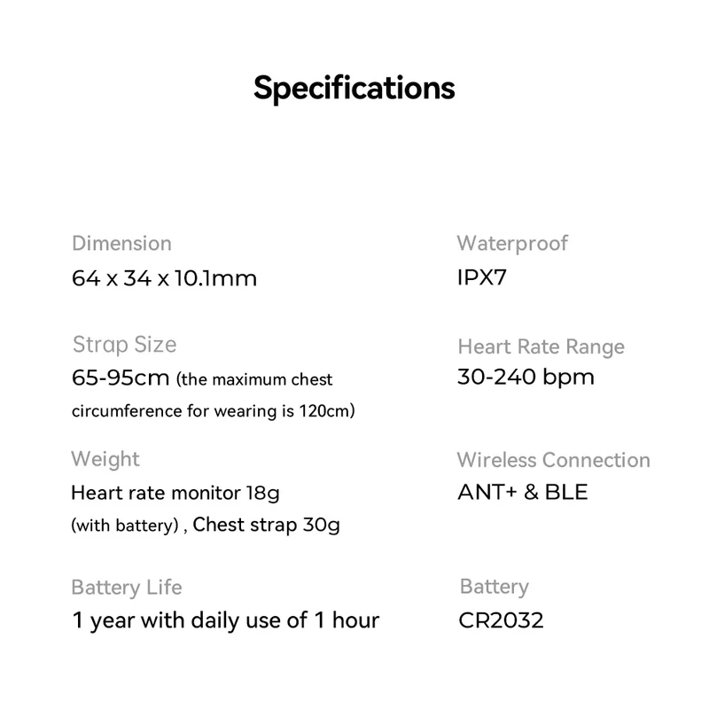 iGPSPORT HR50 kerékpáros pulzusmérő öv - 18