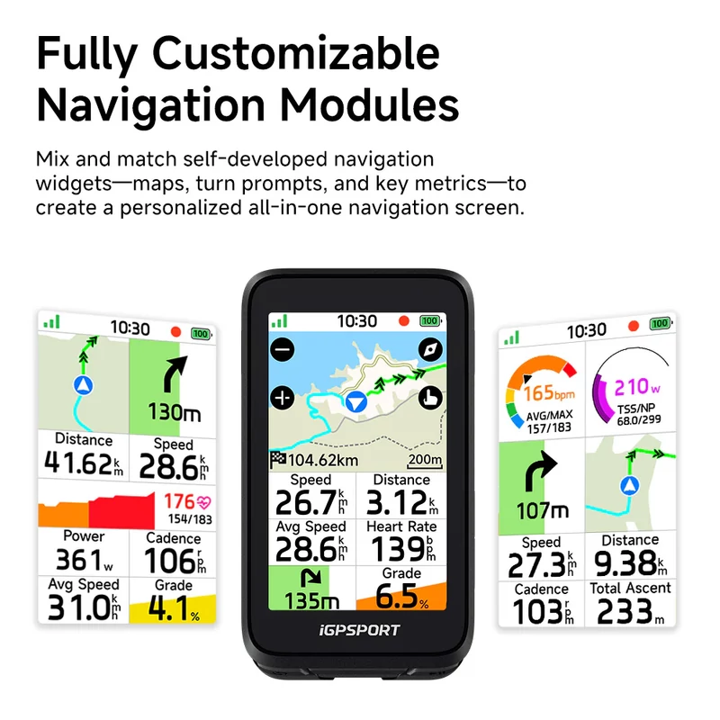 iGPSPORT BiNavi Air kerékpár computer - 5