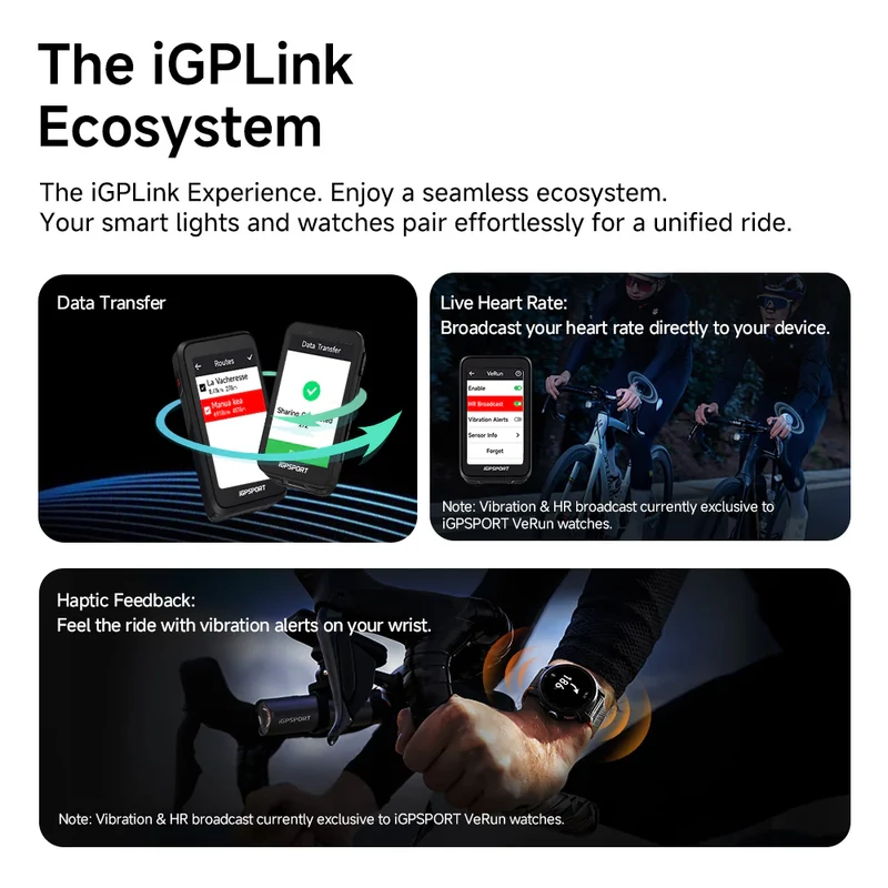 iGPSPORT BiNavi Air kerékpár computer - 6