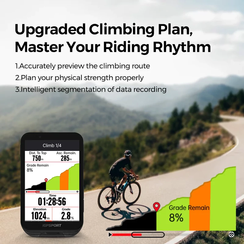 iGPSPORT iGS800 kerékpár computer - 5