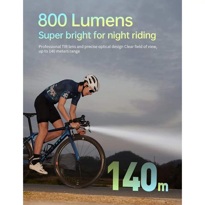 iGPSPORT VS800 kerékpár első lámpa - 2