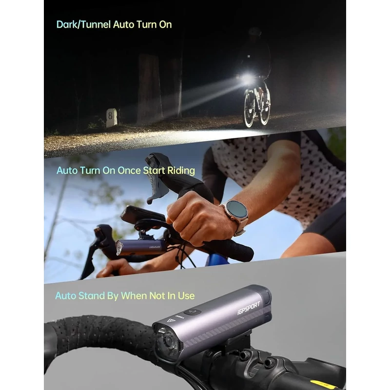 iGPSPORT VS800 kerékpár első lámpa - 4