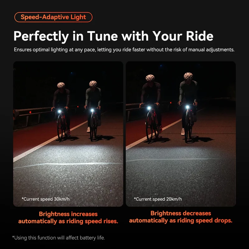 iGPSPORT VS800 kerékpár első lámpa - 2