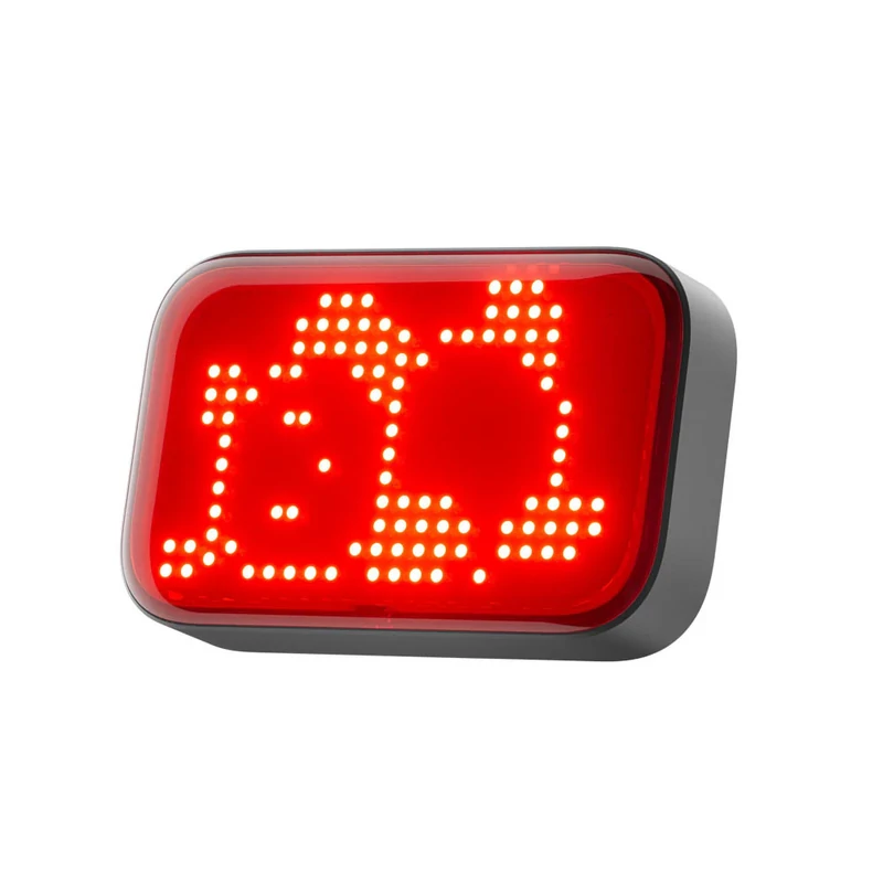 iGPSPORT ET6 kerékpár hátsó lámpa