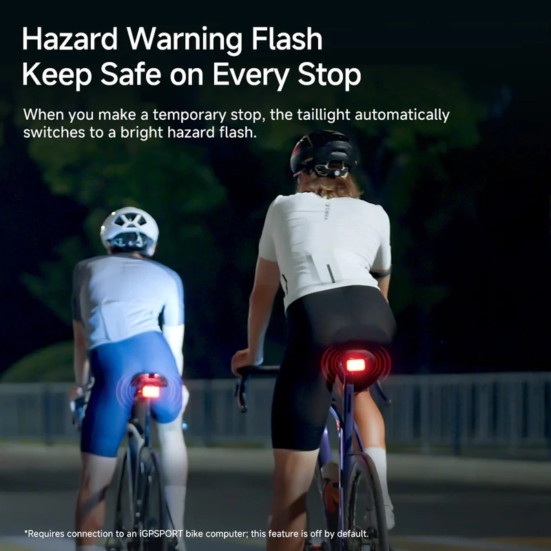iGPSPORT ET6 kerékpár hátsó lámpa - 6