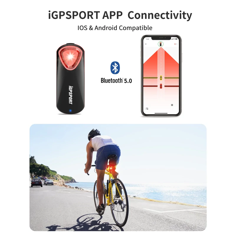 iGPSPORT SR30 kerékpár hátsó lámpa - 10