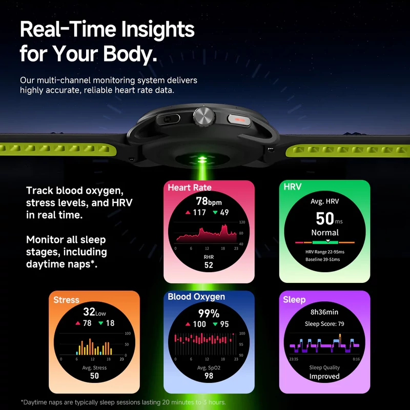 iGPSPORT VeRun kerékpáros okosóra - szürke - 5